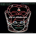 T-shirt couronne perle de cristal fille de la couronne de bébé haut concours couronne tiare anniversaire couronne